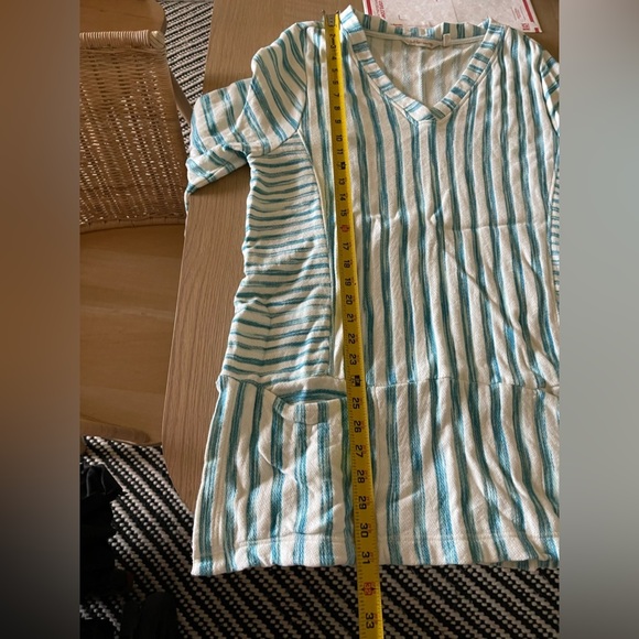Soft Surroundings| Nautical Striped Long Tunic Sweater, Size Large•••Beachy - Picture 11 of 13